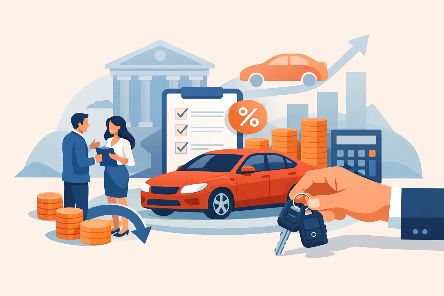 Como funciona financiamento de veículos
