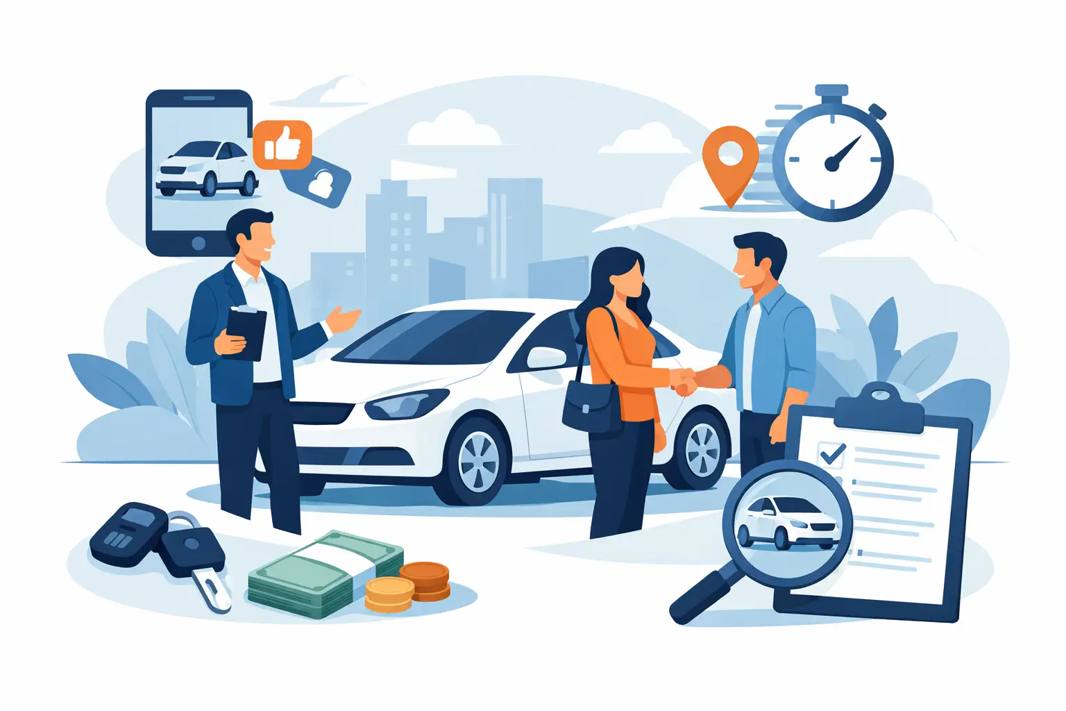 Como vender carro usado rápido e sem errar
