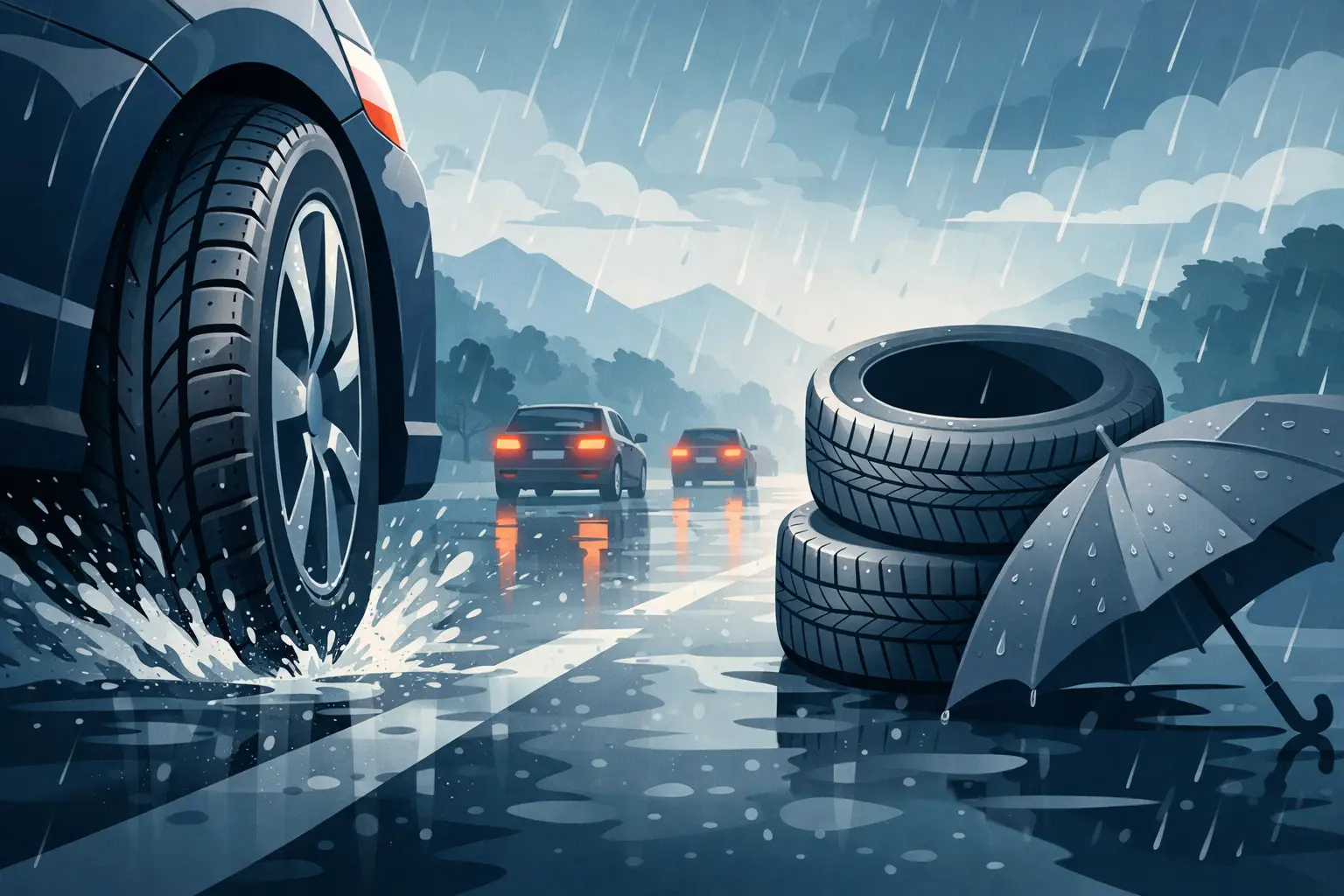 Melhores pneus para chuva: como escolher