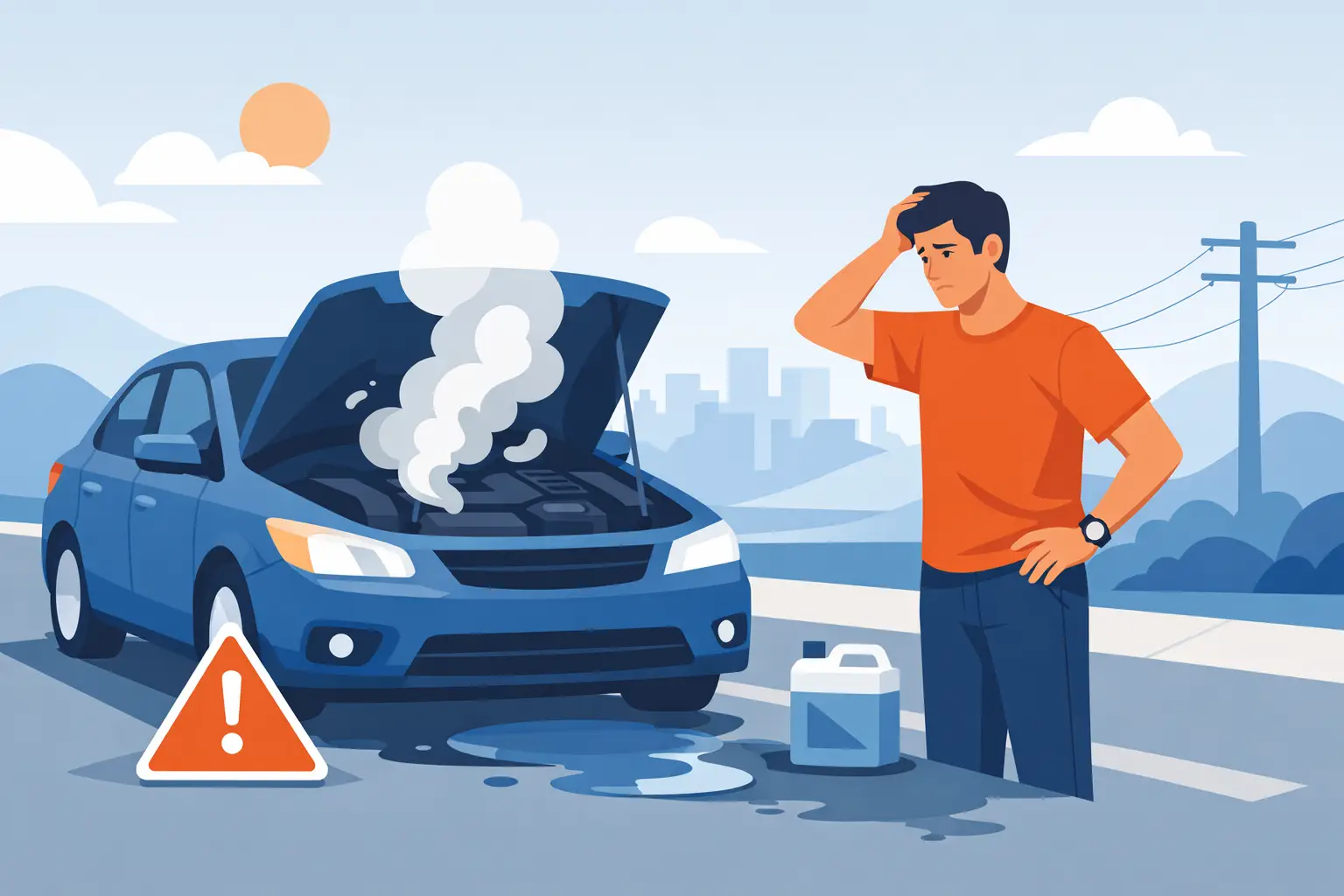 Carro ferve: o que fazer sem piorar o problema