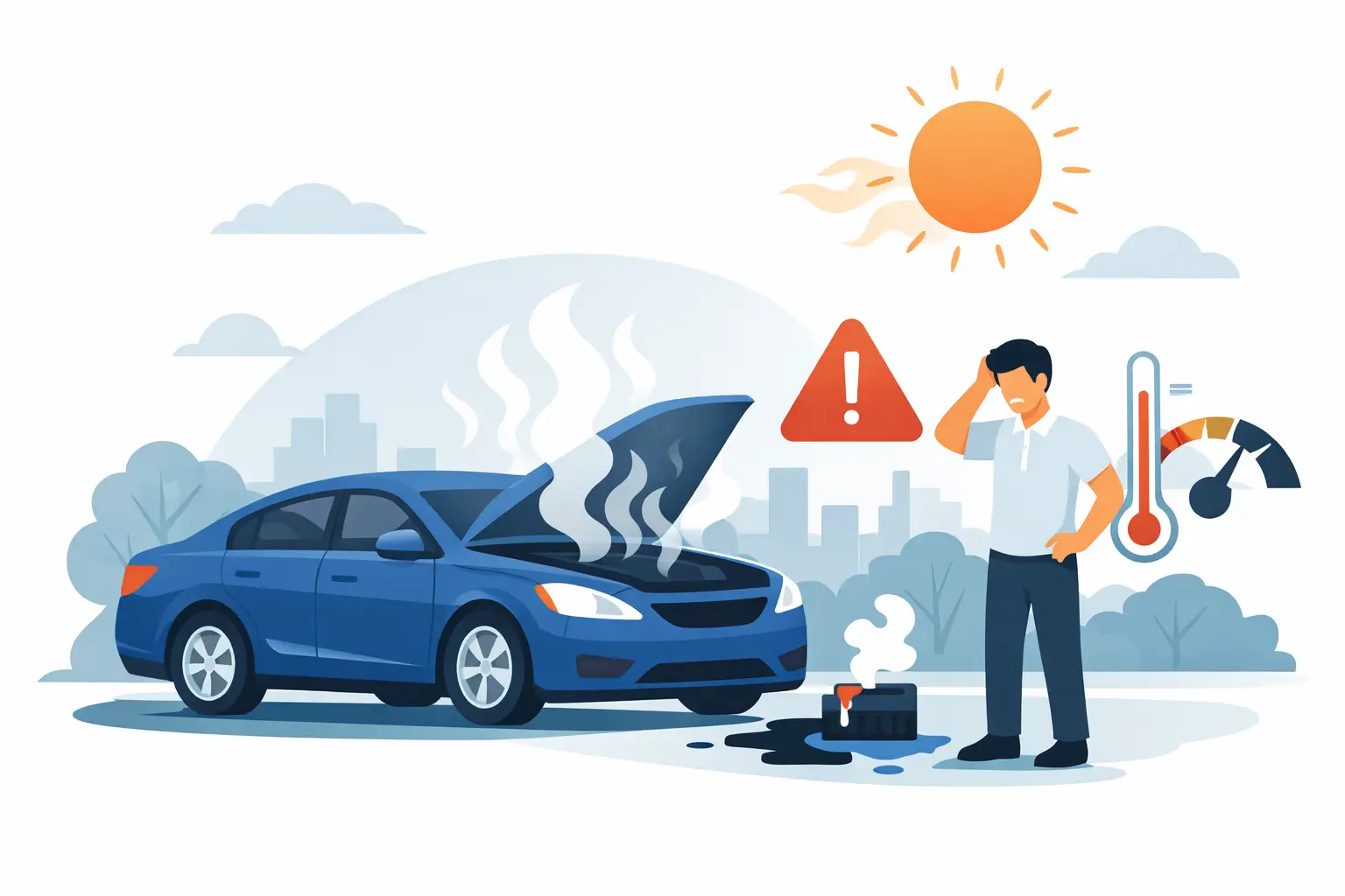 Por que carro superaquece? Causas e sinais
