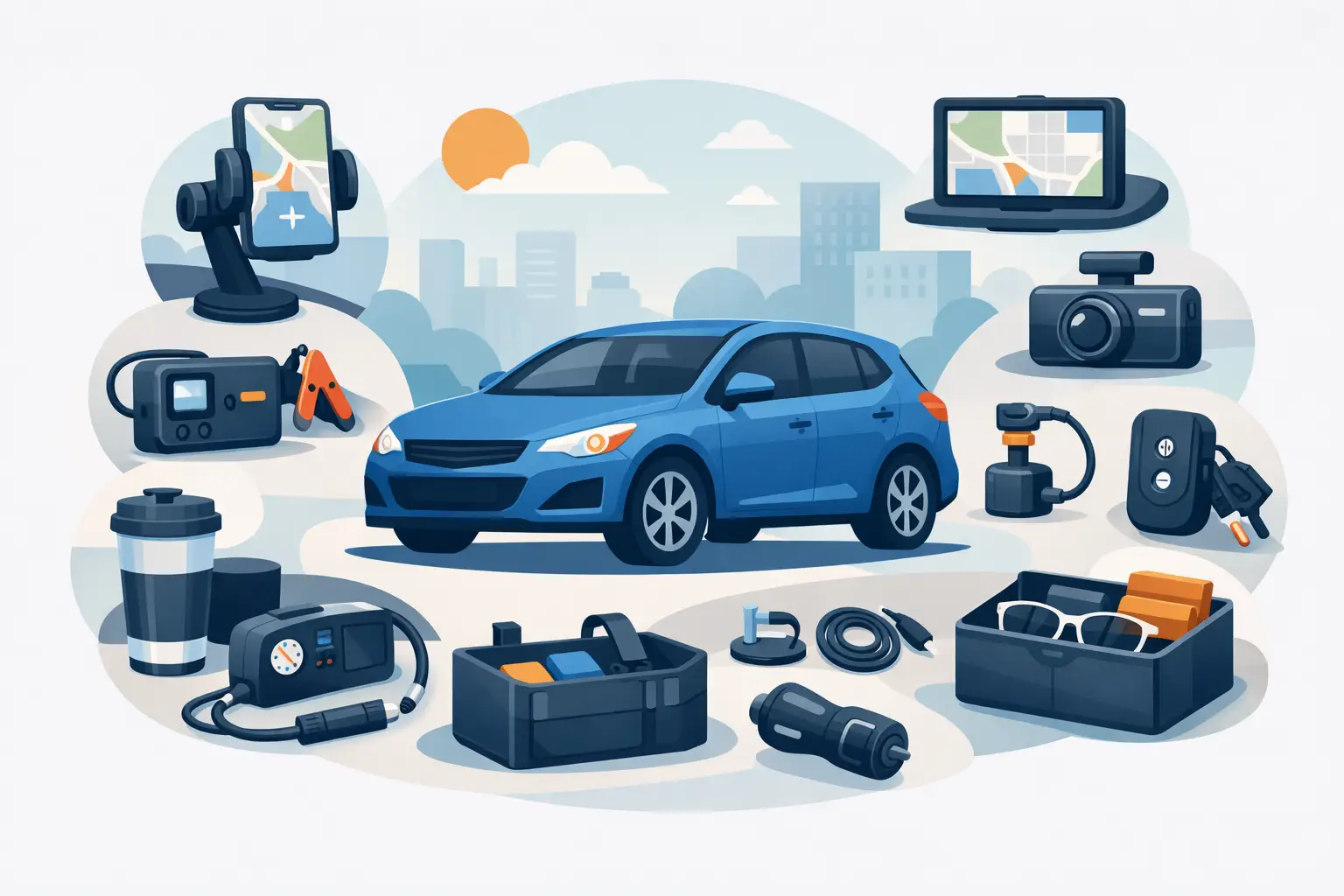 12 acessórios úteis para carro no dia a dia
