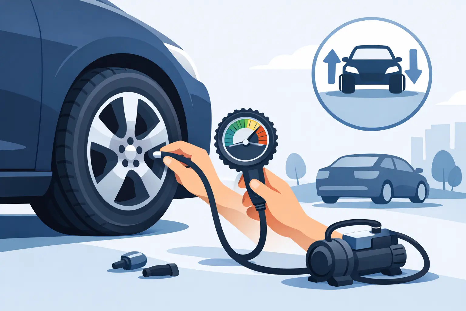 Como calibrar pneus corretamente no seu carro