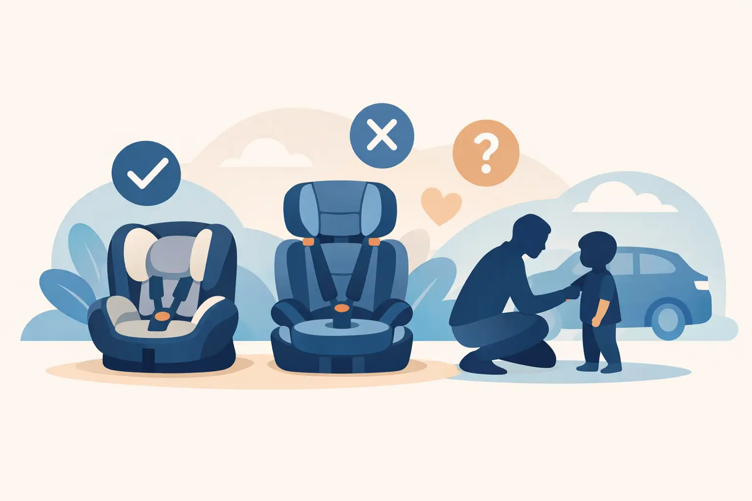 Como escolher cadeirinha automotiva certo