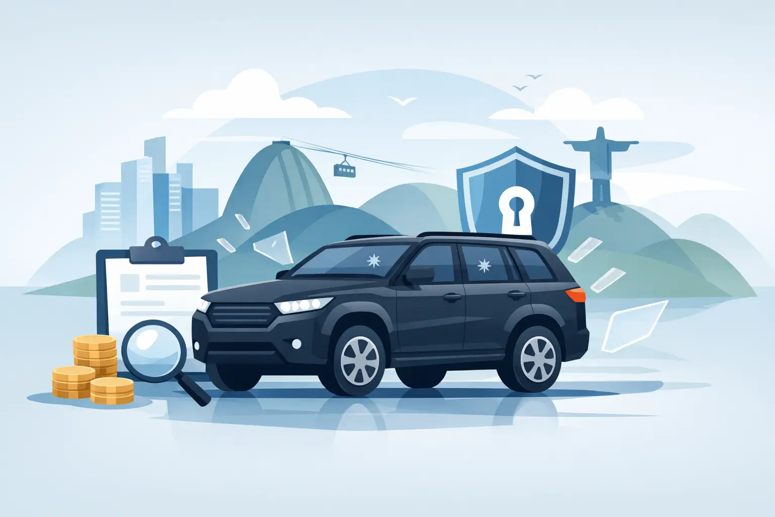 Quanto custa blindar carro no Brasil hoje