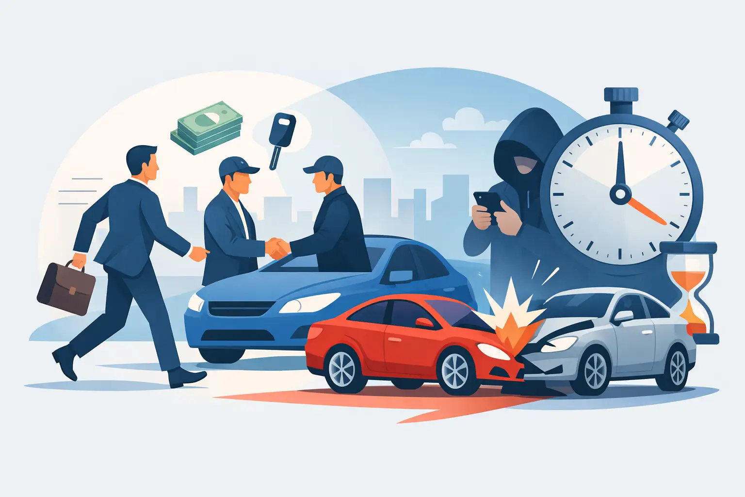 Caso real de golpe automotivo e o preço da pressa