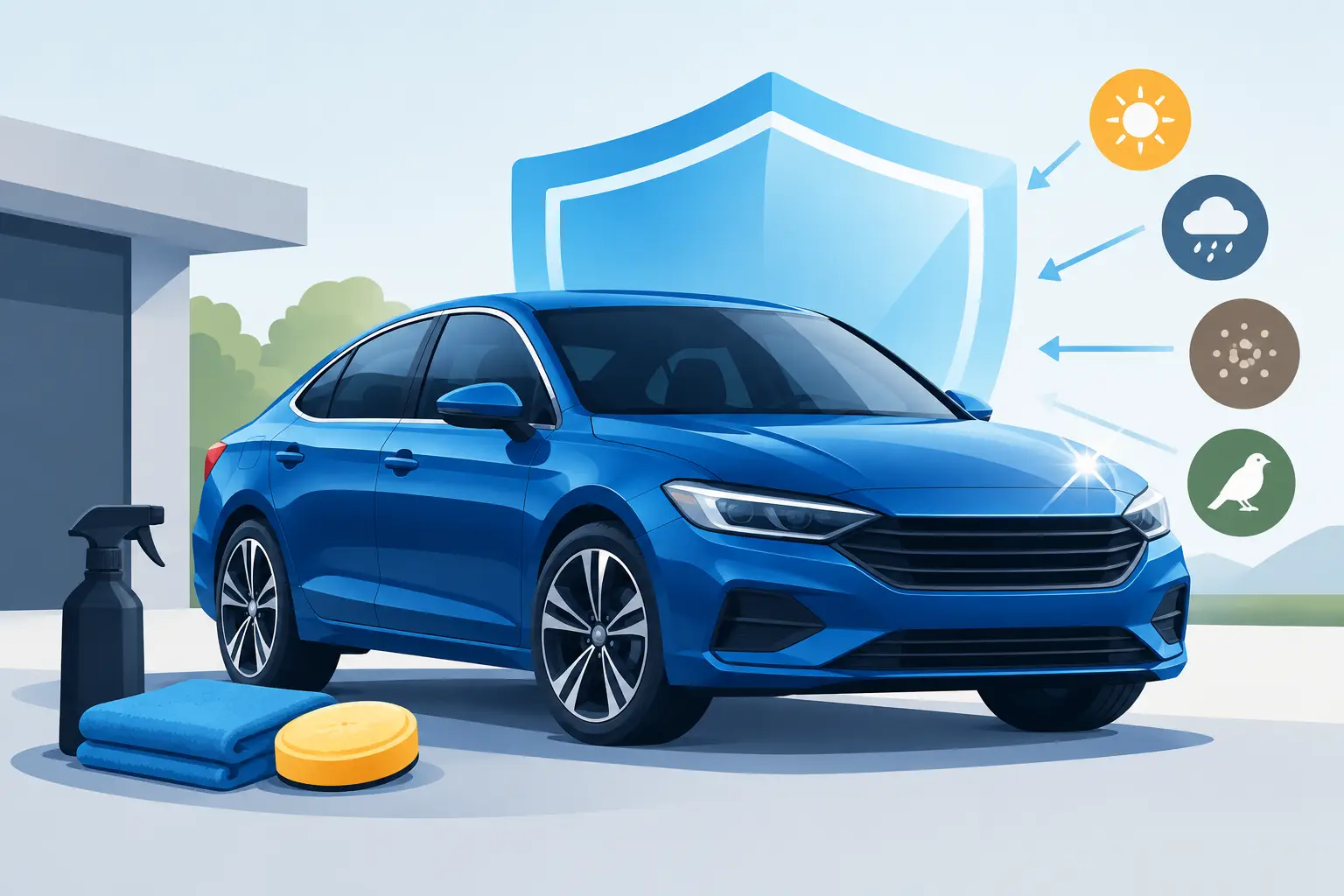 Como proteger a pintura externa do seu carro