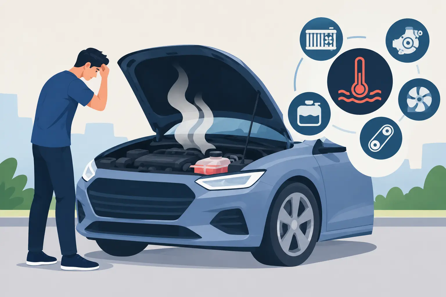 Por que carro aquece? Causas e o que fazer